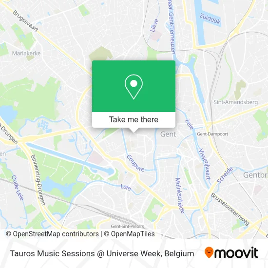 Tauros Music Sessions @ Universe Week map