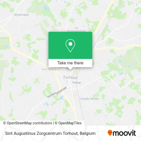 Sint Augustinus Zorgcentrum Torhout map