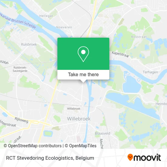 RCT Stevedoring Ecologistics map