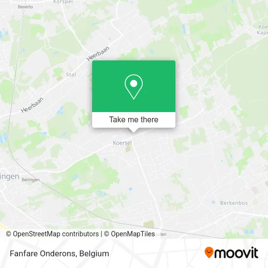 Fanfare Onderons map