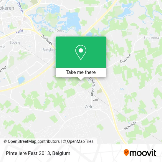 Pinteliere Fest 2013 map