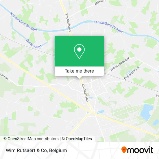 Wim Rutsaert & Co map