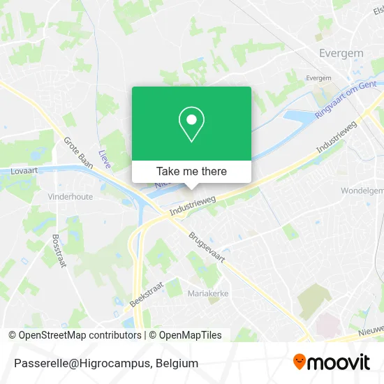 Passerelle@Higrocampus map