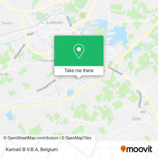 Kamati B.V.B.A map