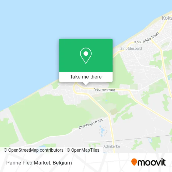 Panne Flea Market map