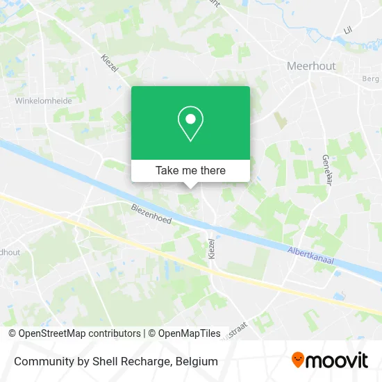 Community by Shell Recharge map
