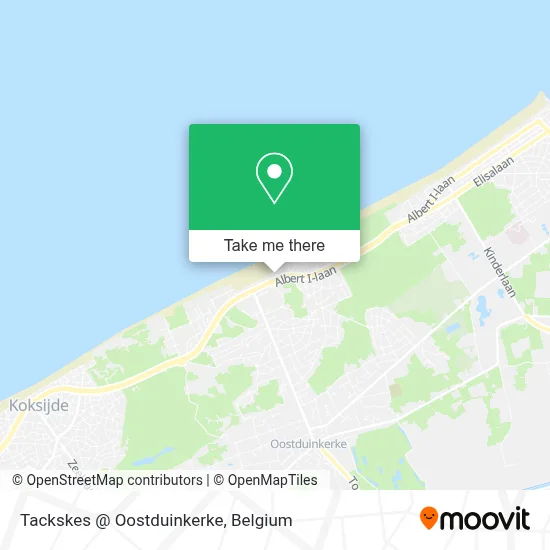 Tackskes @ Oostduinkerke map