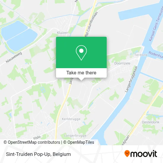 Sint-Truiden Pop-Up map