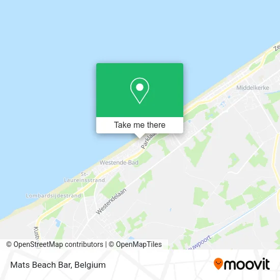 Mats Beach Bar map