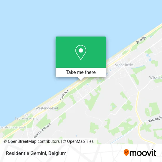 Residentie Gemini map