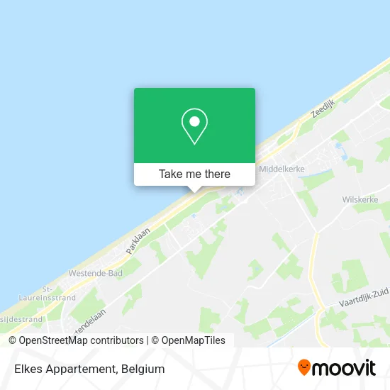 Elkes Appartement map