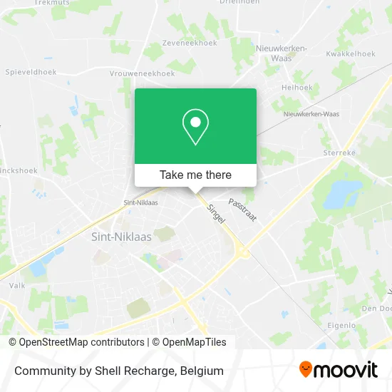 Community by Shell Recharge map