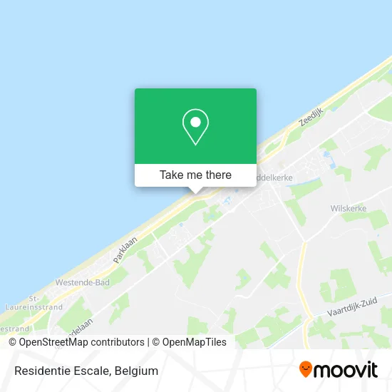 Residentie Escale map