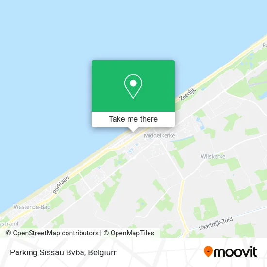 Parking Sissau Bvba map