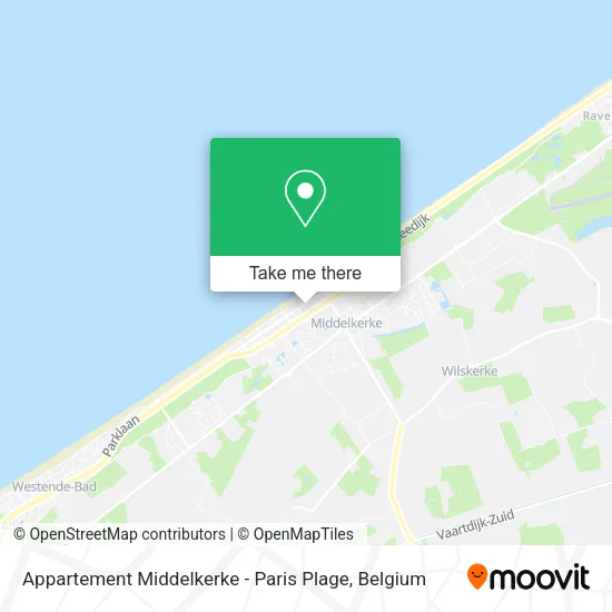 Appartement Middelkerke - Paris Plage map