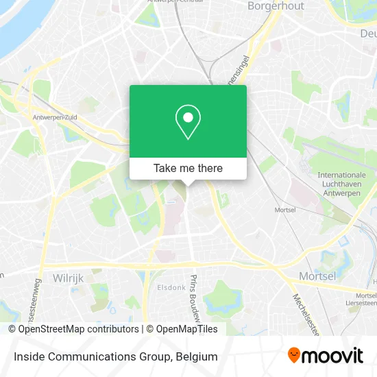 Inside Communications Group map