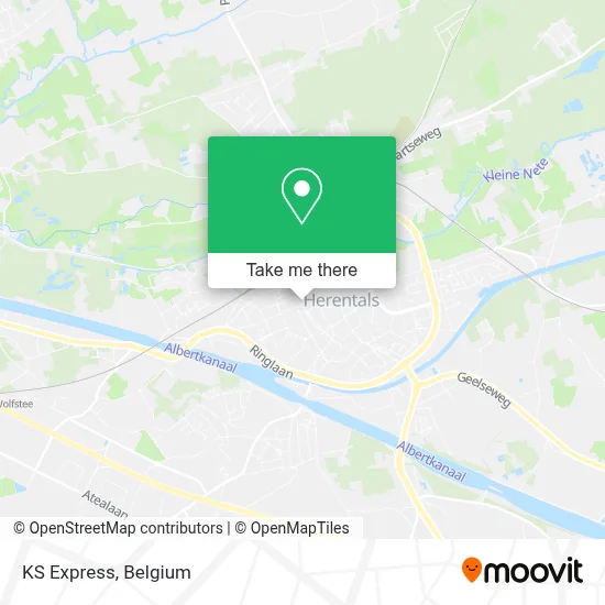 KS Express map