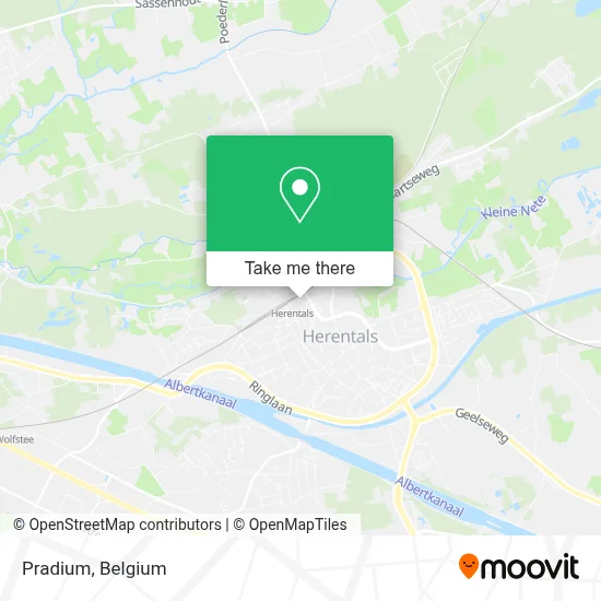 Pradium map