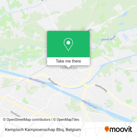 Kempisch Kampioenschap Bbq map