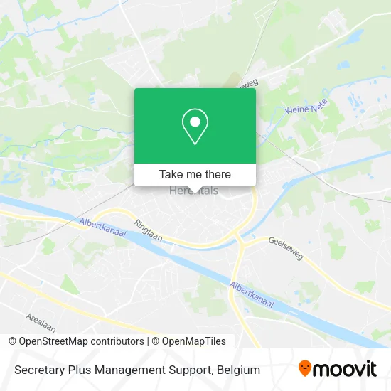 Secretary Plus Management Support map