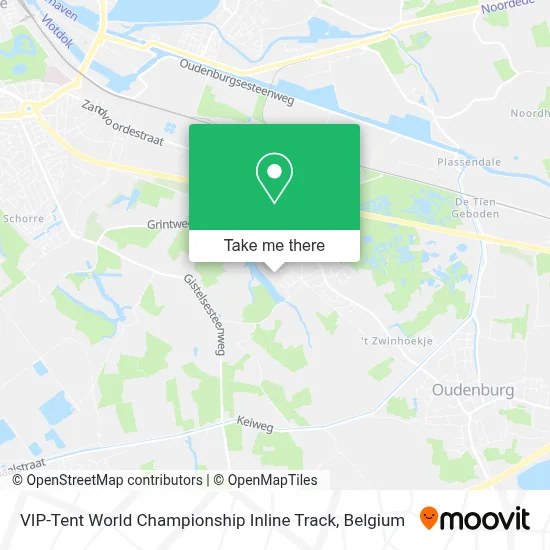 VIP-Tent World Championship Inline Track map