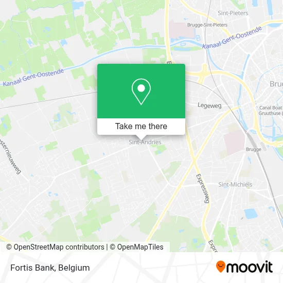 Fortis Bank map