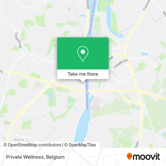 Private Wellness map