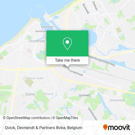 Qvick, Devriendt & Partners Bvba map