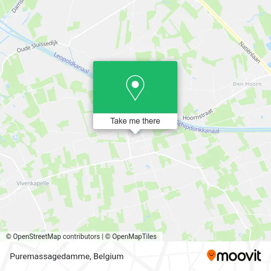 Puremassagedamme map