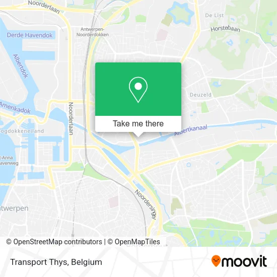 Transport Thys map