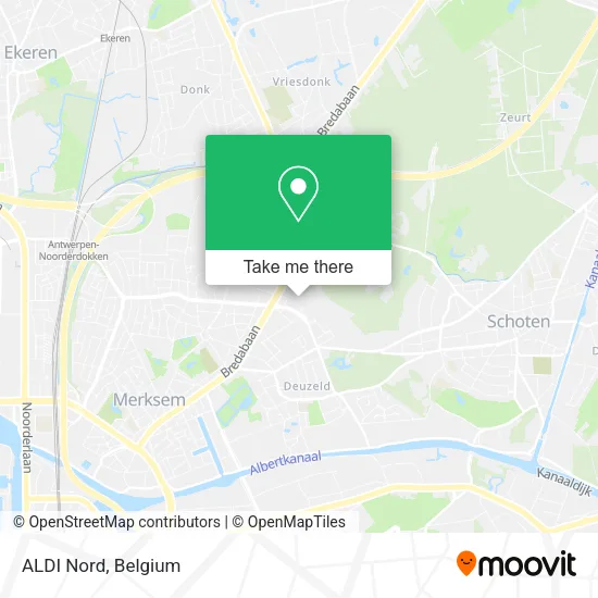 ALDI Nord map