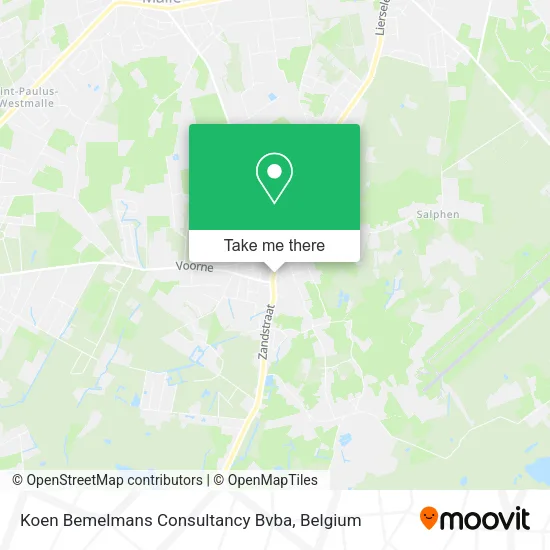 Koen Bemelmans Consultancy Bvba map