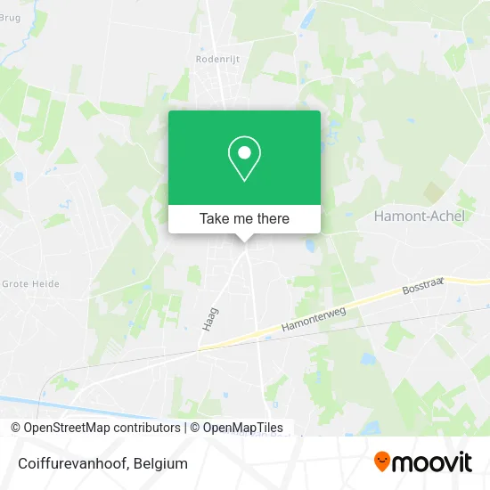 Coiffurevanhoof map