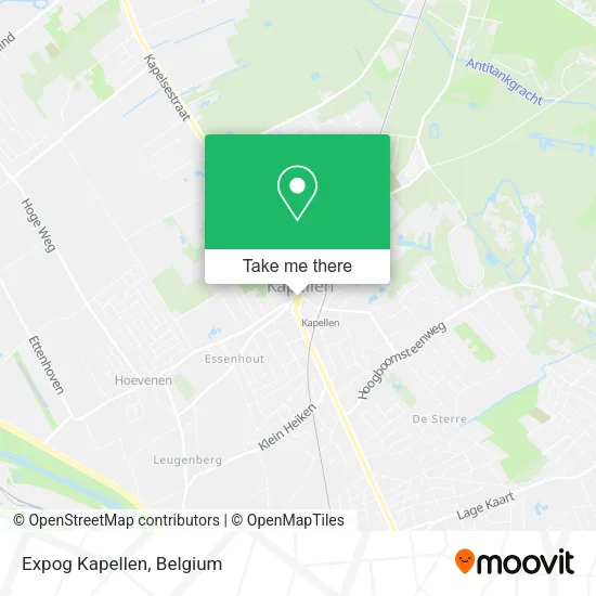 Expog Kapellen map