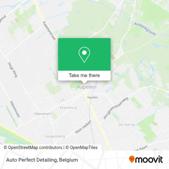 Auto Perfect Detailing map