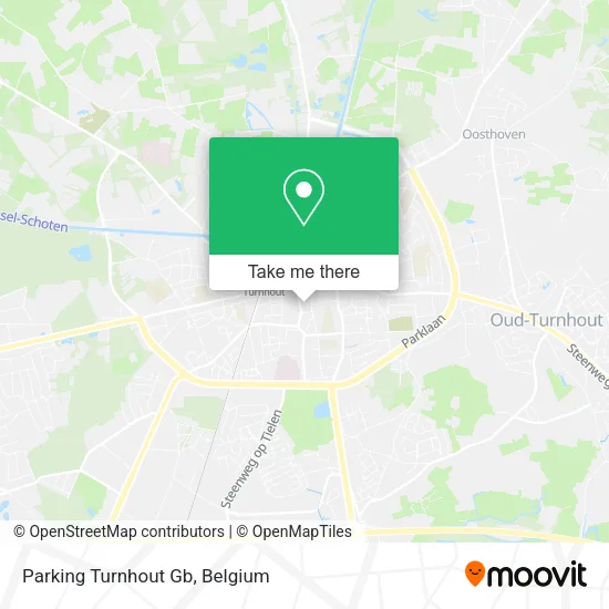Parking Turnhout Gb map