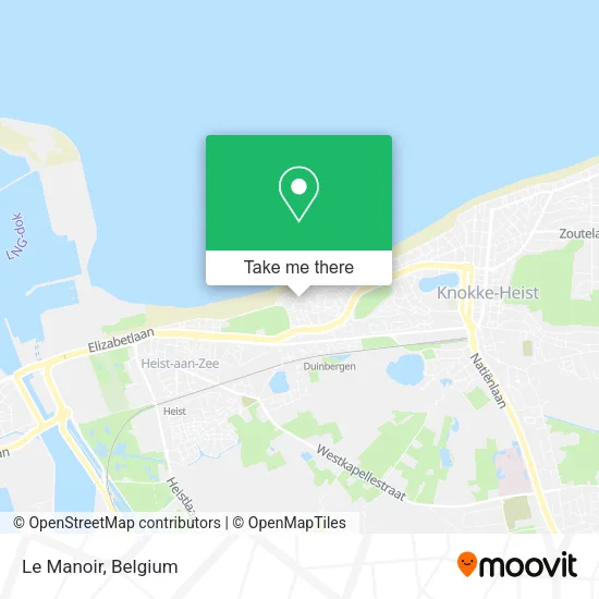 Le Manoir map