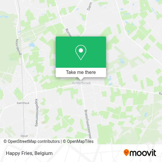 Happy Fries map