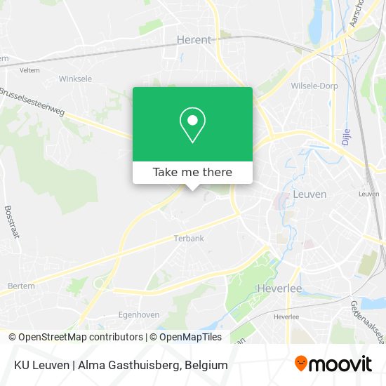 KU Leuven | Alma Gasthuisberg plan