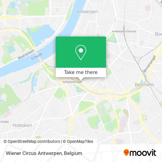 Wiener Circus Antwerpen plan