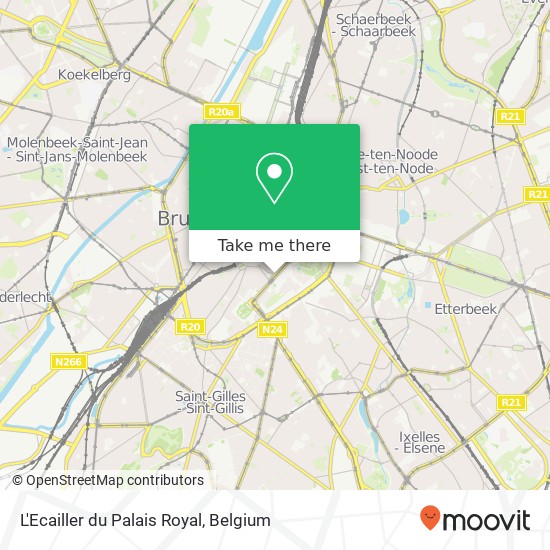 L'Ecailler du Palais Royal map