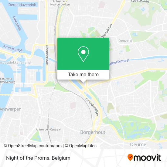 Night of the Proms map