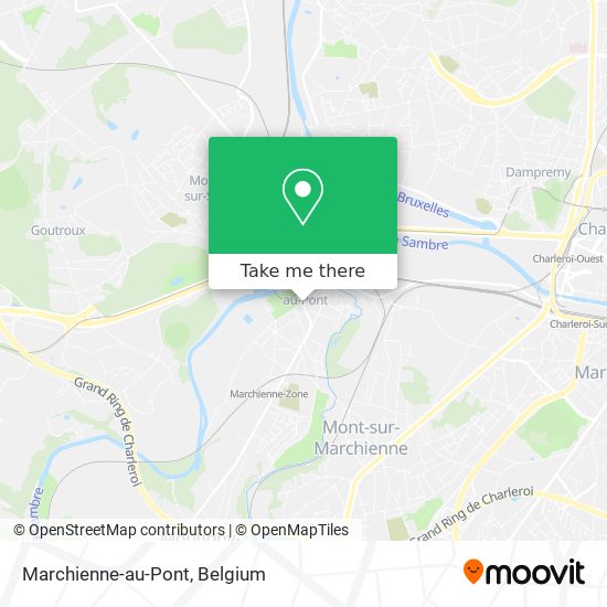 Marchienne-au-Pont map