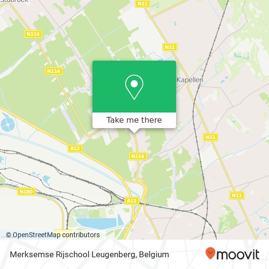 Merksemse Rijschool Leugenberg map