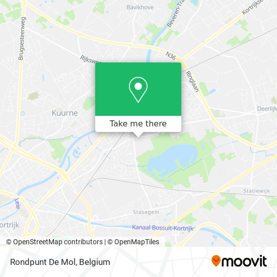 Rondpunt De Mol map