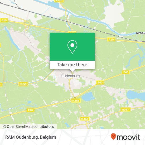 RAM Oudenburg map