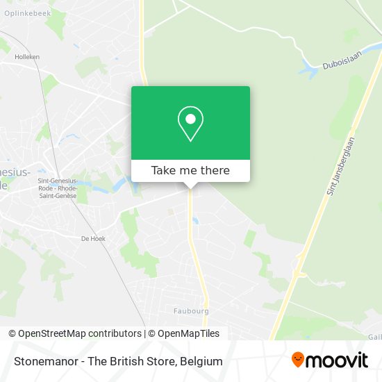 Stonemanor - The British Store map