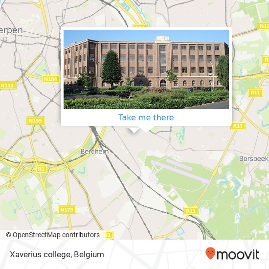 Xaverius college map