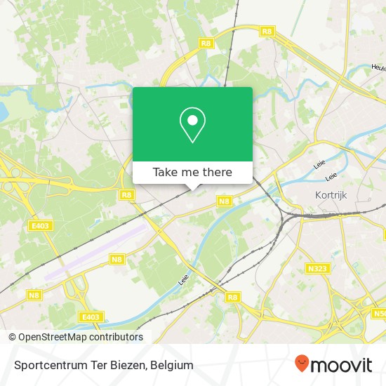 Sportcentrum Ter Biezen map