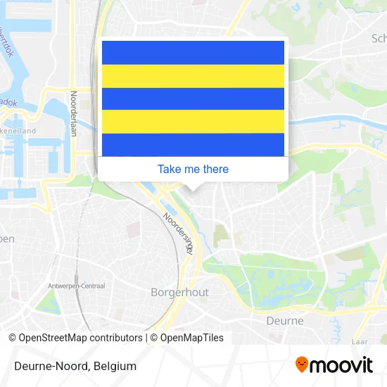 Deurne-Noord map